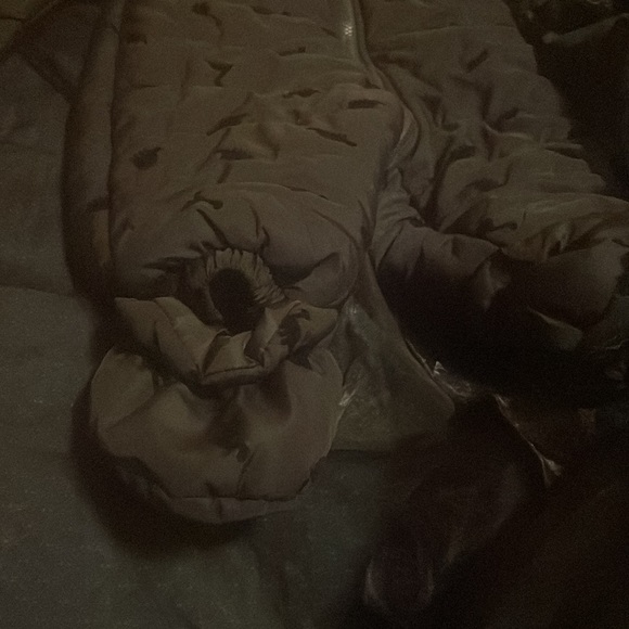 Baby Black hooded, snowsuit - Picture 2 of 7